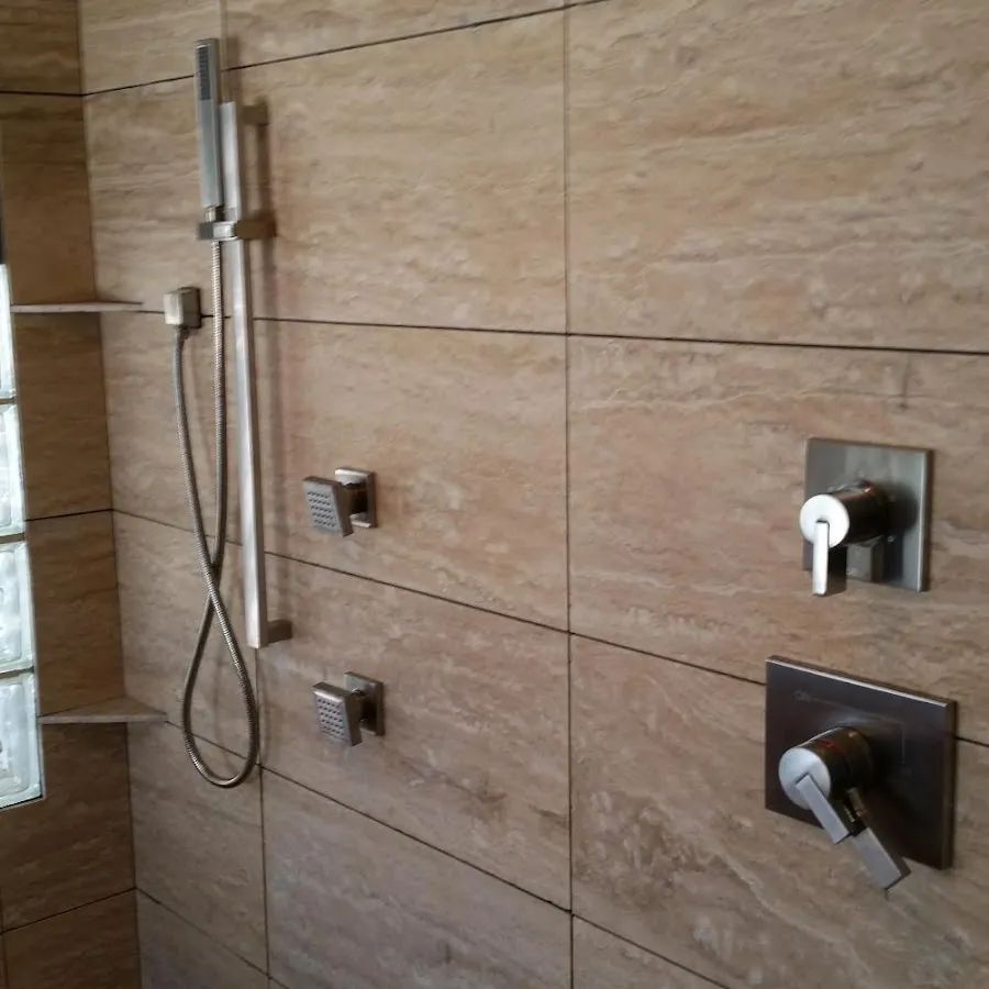 Shower fixture installation for Frozen Pipe Repair in St. Gabriel